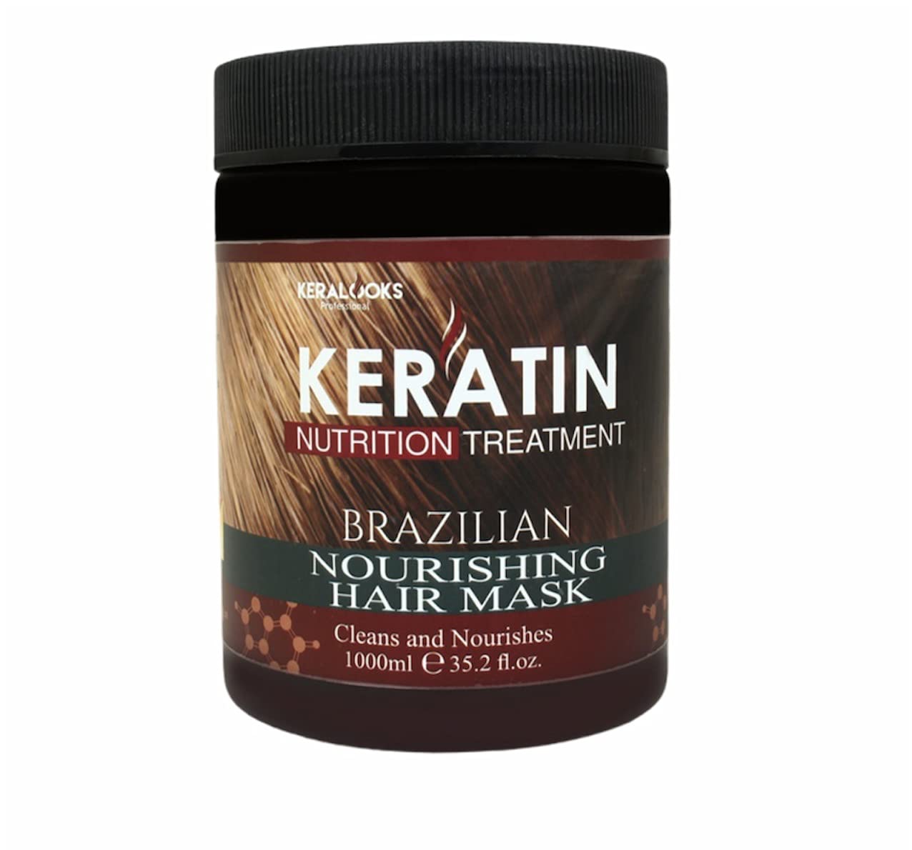 Brazilian Keratin Nourishing Hair Mask for Dry Hair - Deep Hydration and Frizz Control (1000ml)
| Brazilian Keratin Hai