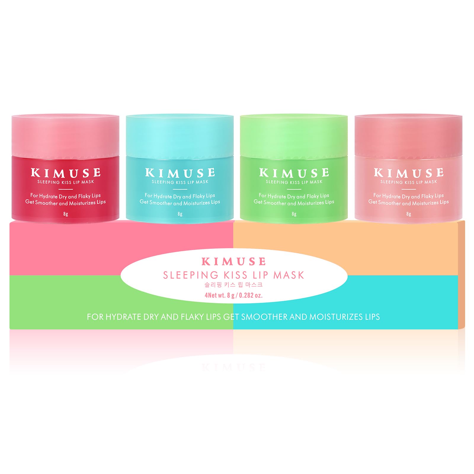 KIMUSE Lip Mask Set for Cracked Dry Lips
| KIMUSE Lip Mask Set - Intense Hydration with Shea Butter
| KIMUSE Lip Mask S
