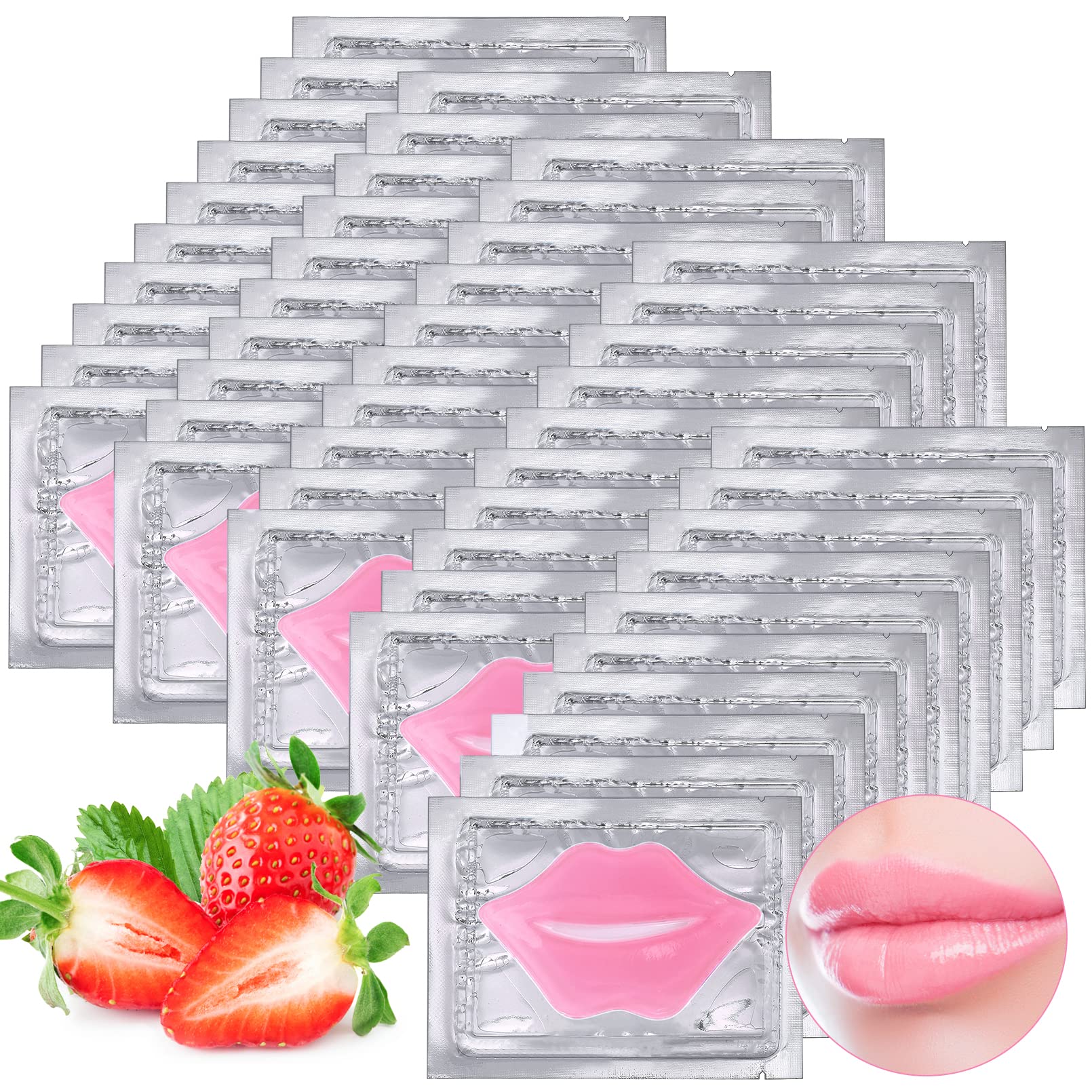 Collagen Crystal Lip Masks for Dry Lip Moisturizing & Anti-Aging
| Anti-Wrinkle Lip Gel Patches for Pink Lip Care Pads